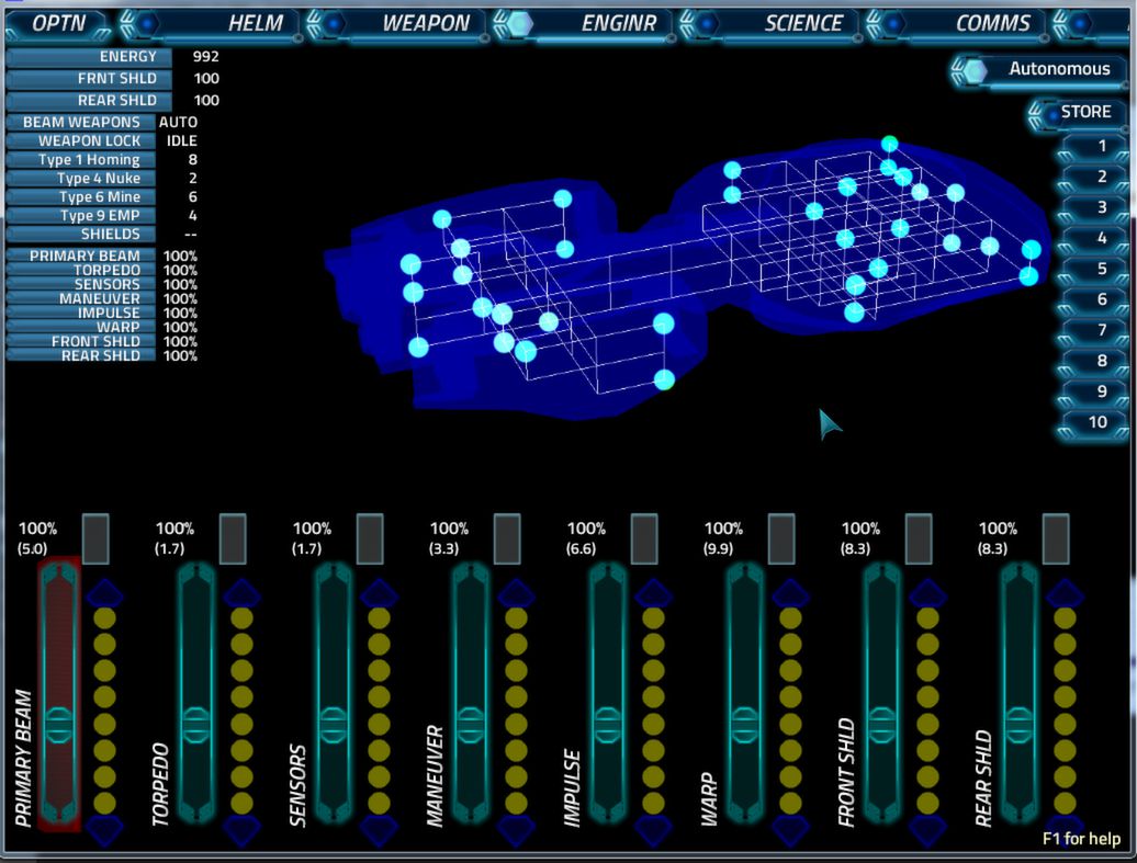Artemis Spaceship Bridge Simulator