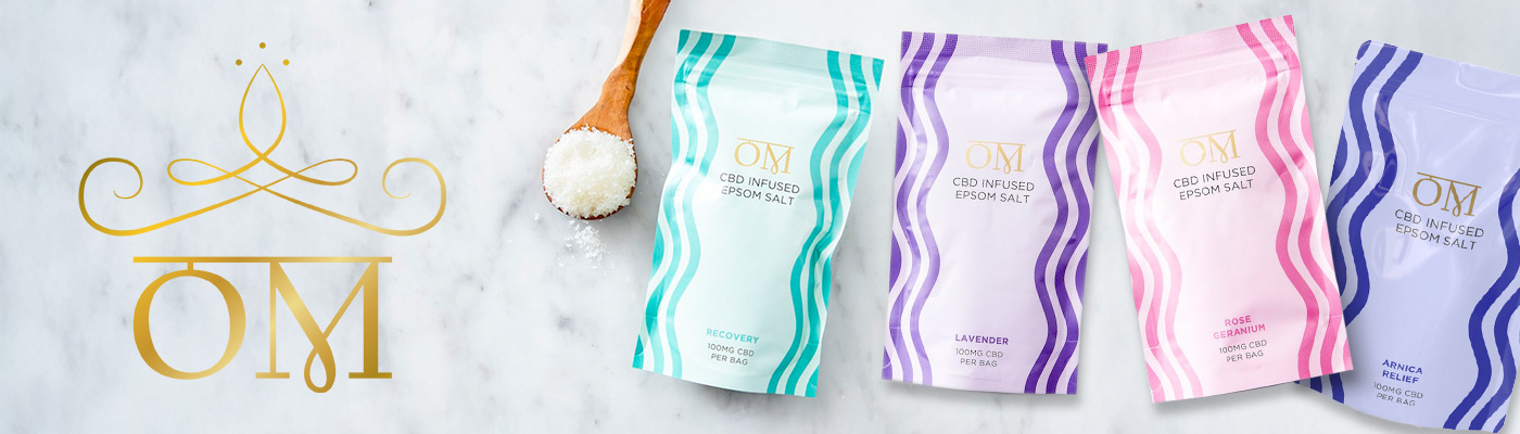 OM Wellness CDB Infused Epsom Salts