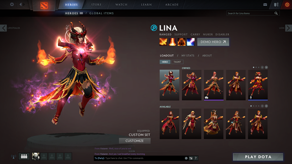 Dota 2 Skins