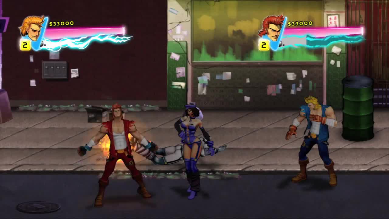 Double Dragon Neon