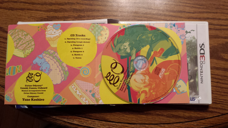 Etrian Odyssey Untold cd