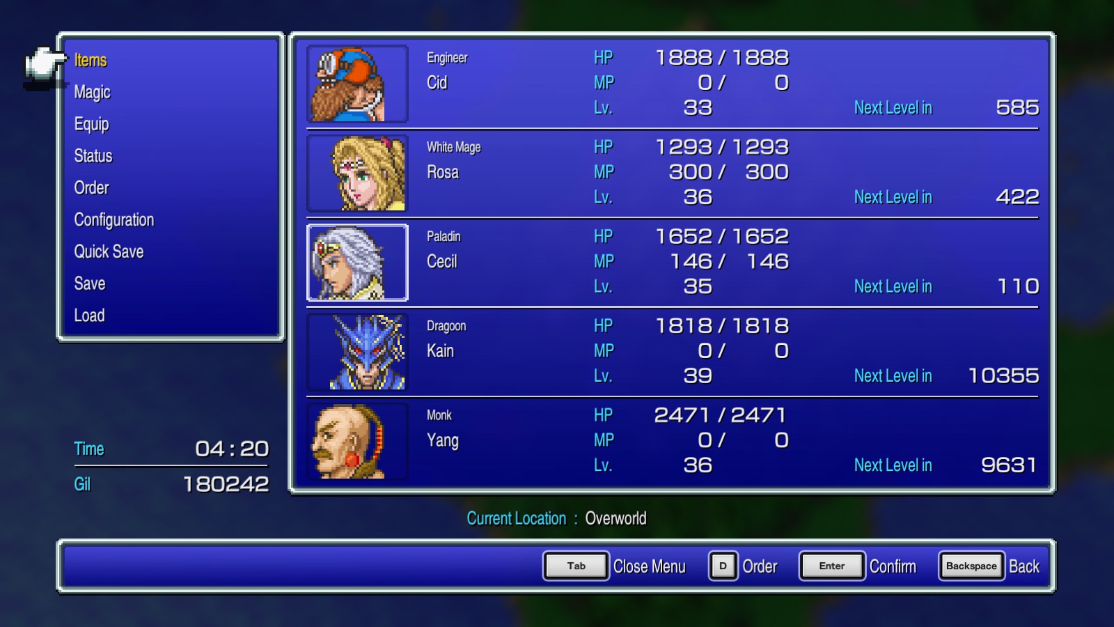 Final Fantasy IV Pixel Remaster