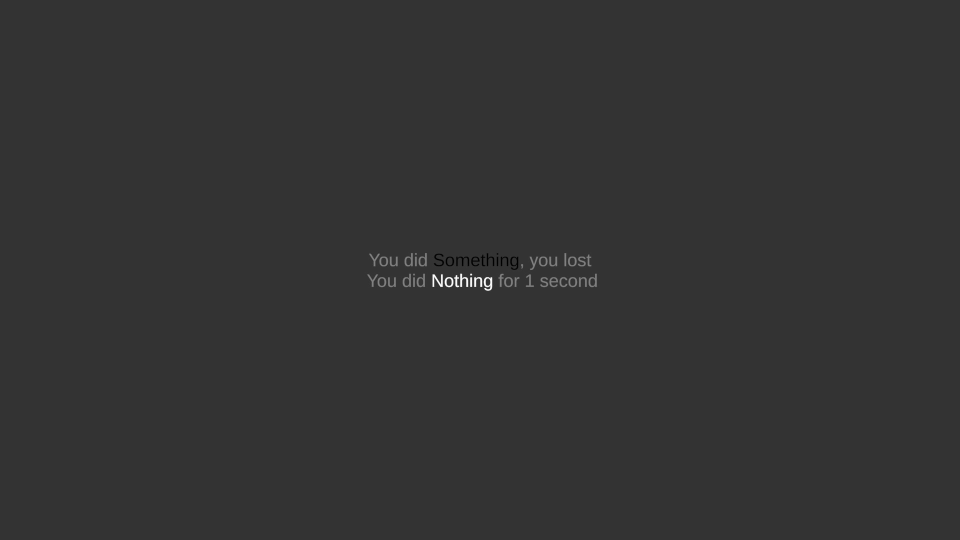 Nothing