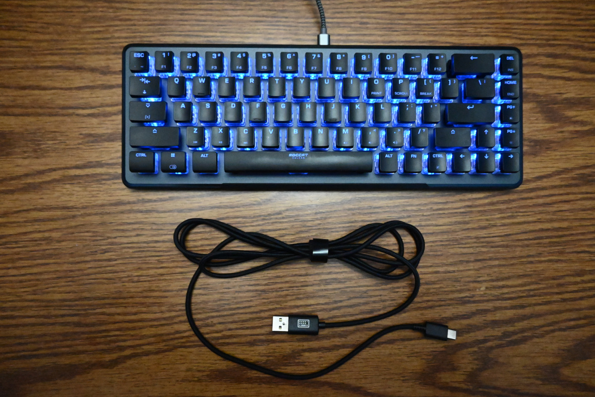 ROCCAT Vulcan II Mini Optical RGB Gaming Keyboard