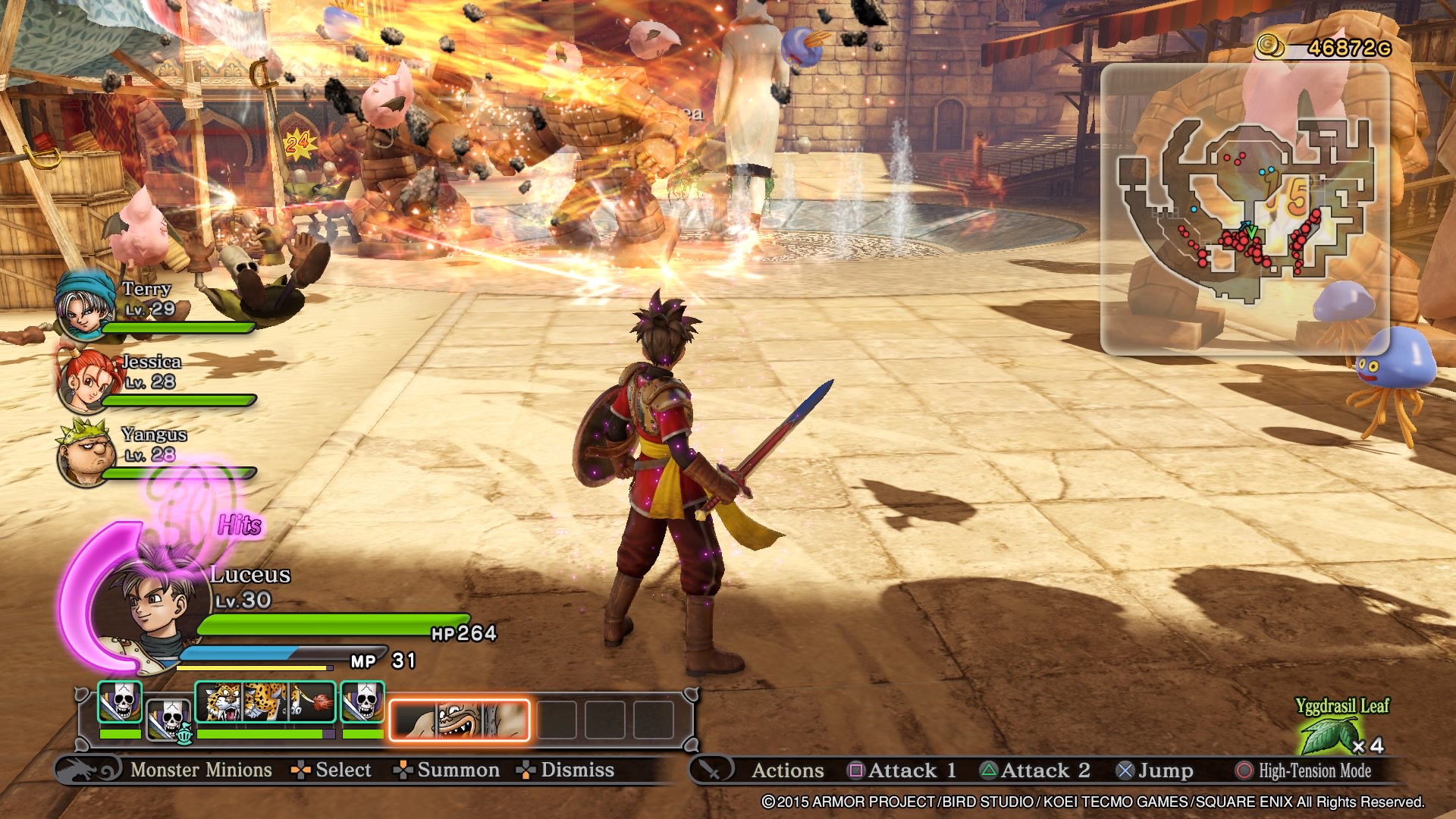 Dragon Quest Heroes: The World Tree's Woe and the Blight Below